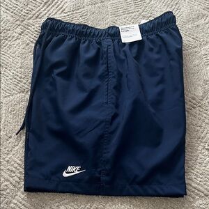 Men’s Nike Club Woven Flow Dark Blue Athletic Shorts